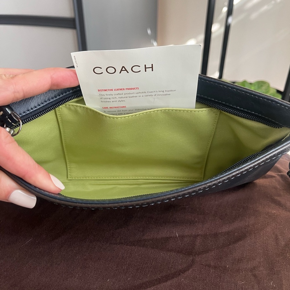 Coach wristlets. Patent leather (one red one blue) - Picture 3 of 4